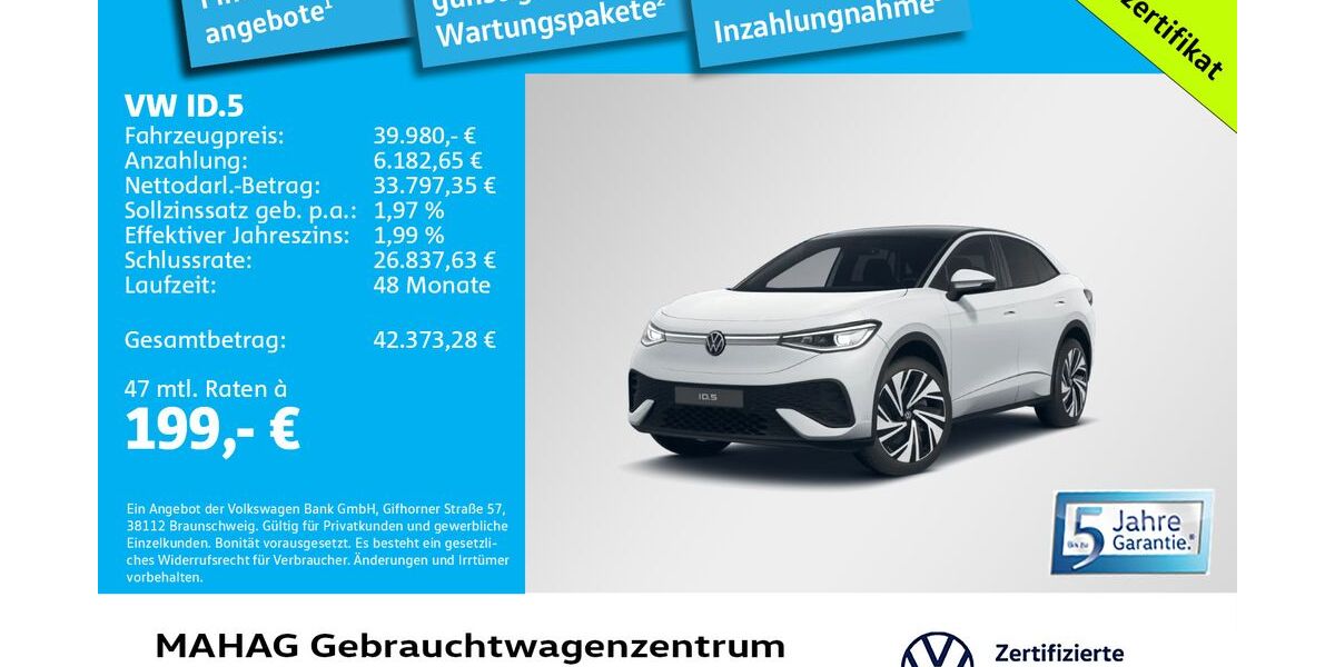 VW ID.5 9.269 km 39.980 &euro; München 80935