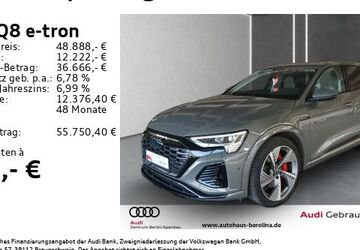 Audi Q8 e-tron 50.772 km 48.888 &euro; Berlin 13581