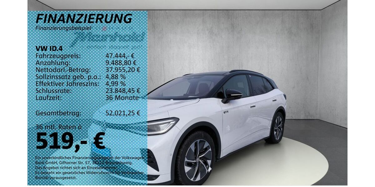 VW ID.4 7.200 km 47.444 &euro; Auerbach/Rebesgrün 08209