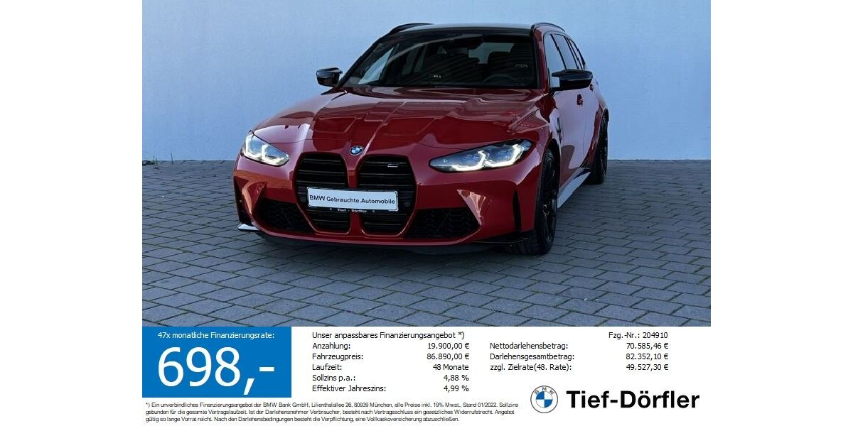 BMW M3 8.853 km 76.690 &euro; Marktsteft 97342