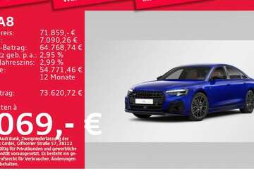 Audi A8 43.061 km 70.483 &euro; München 80935