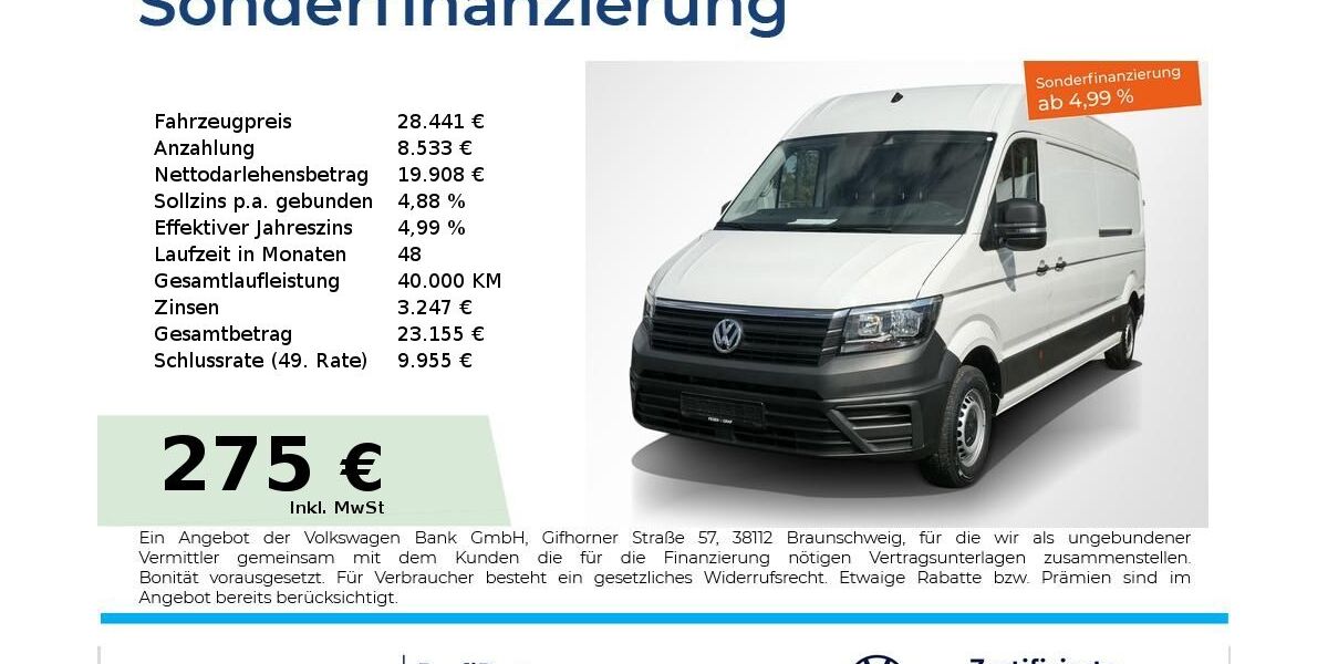 VW Crafter 89.450 km 26.775 &euro; Nürnberg 90441