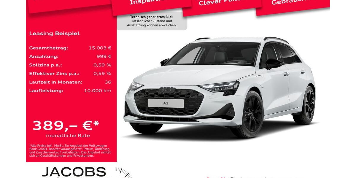 Audi A3 6.200 km 42.930 &euro; Mönchengladbach 41066