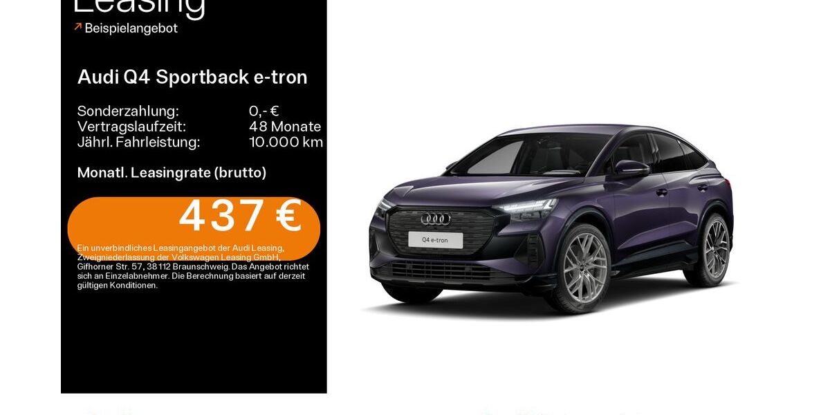 Audi Q4 e-tron 9.517 km 47.199 &euro; Oberursel 61440