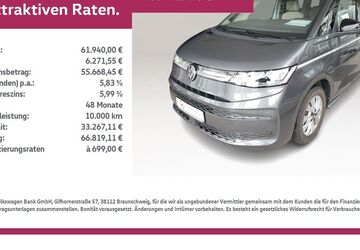 VW T7 Multivan 19.950 km 61.940 &euro; Miesbach 83714