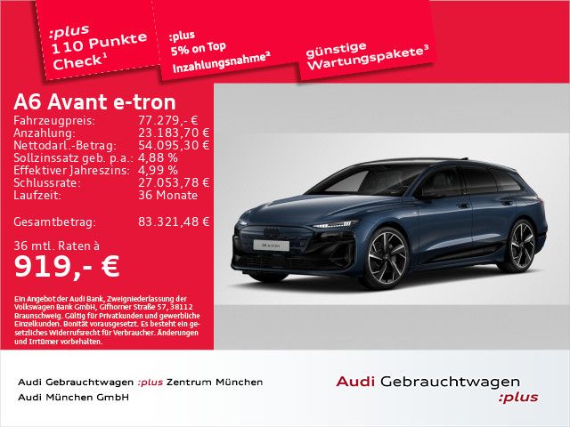Audi A6 e-tron 9.807 km 77.279 &euro; Eching 85386