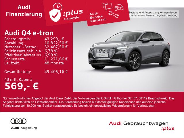 Audi Q4 e-tron 6.784 km 43.290 &euro; Gersthofen 86368