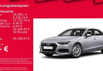 Audi A4 13.185 km 39.990 &euro; Hannover 30179