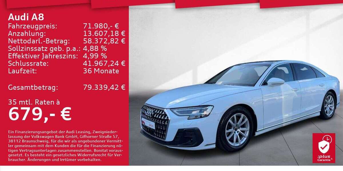 Audi A8 25.336 km 71.980 &euro; Dresden 01169