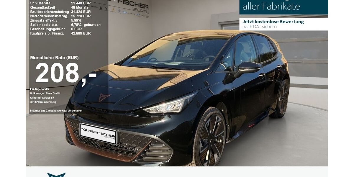 Cupra Born 15.000 km 42.880 &euro; Krefeld 47805