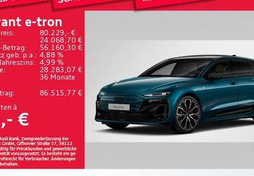 Audi A6 e-tron 1.938 km 80.229 &euro; Eching 85386