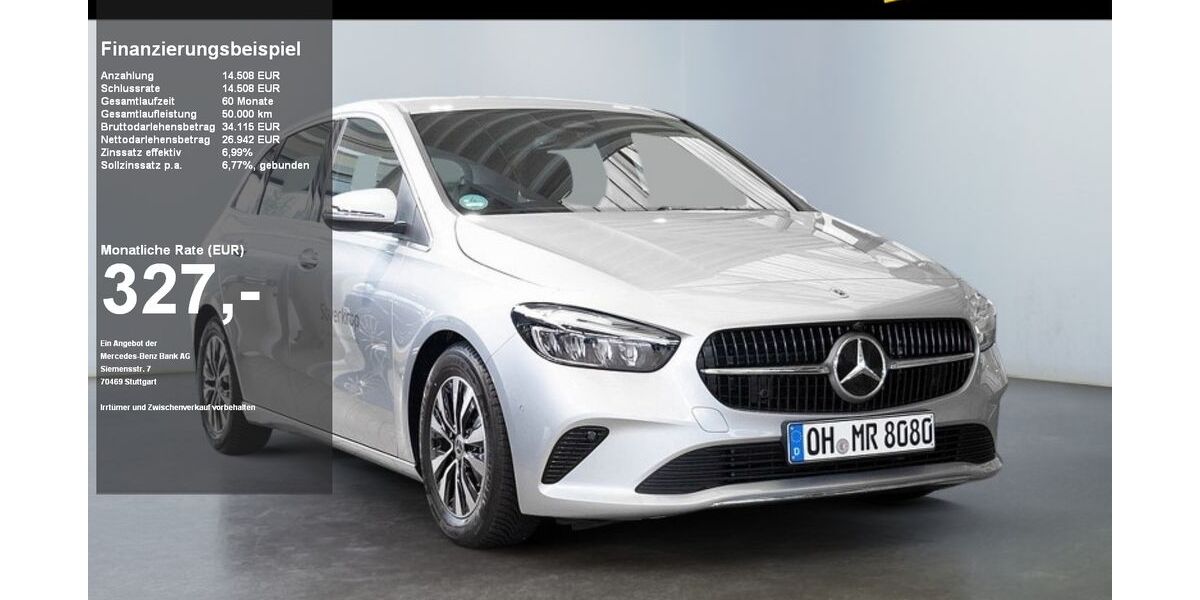 Mercedes-Benz B 200 9.999 km 40.880 &euro; Eutin 23701