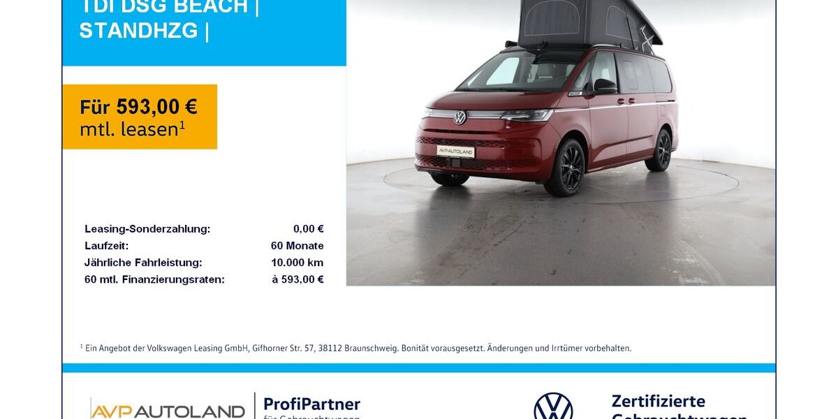 VW T7 California 5.895 km 64.890 &euro; Plattling 94447