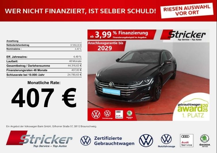 VW Arteon 39.475 km 36.949 &euro; Detmold 32760