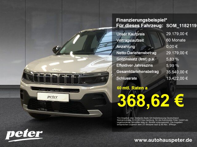 Jeep Avenger 2.352 km 29.179 &euro; Nordhausen 99734
