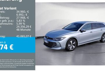 VW Passat Variant 25.420 km 34.960 &euro; Ettlingen 76275