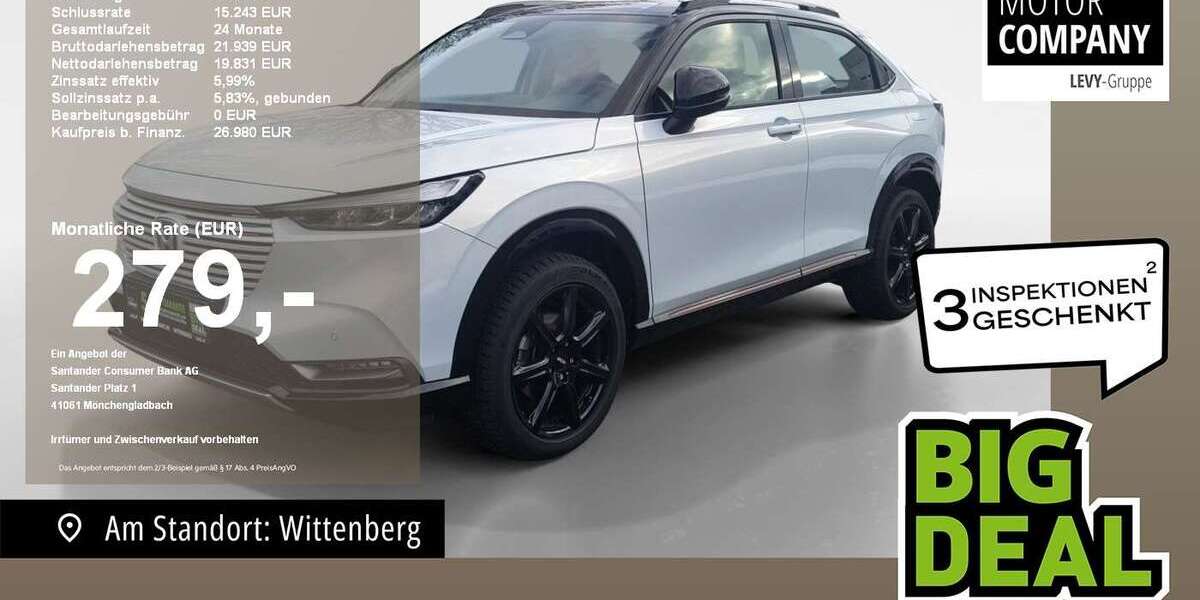 Honda HR-V 29.500 km 26.980 &euro; Wittenberg Lutherstadt 06886