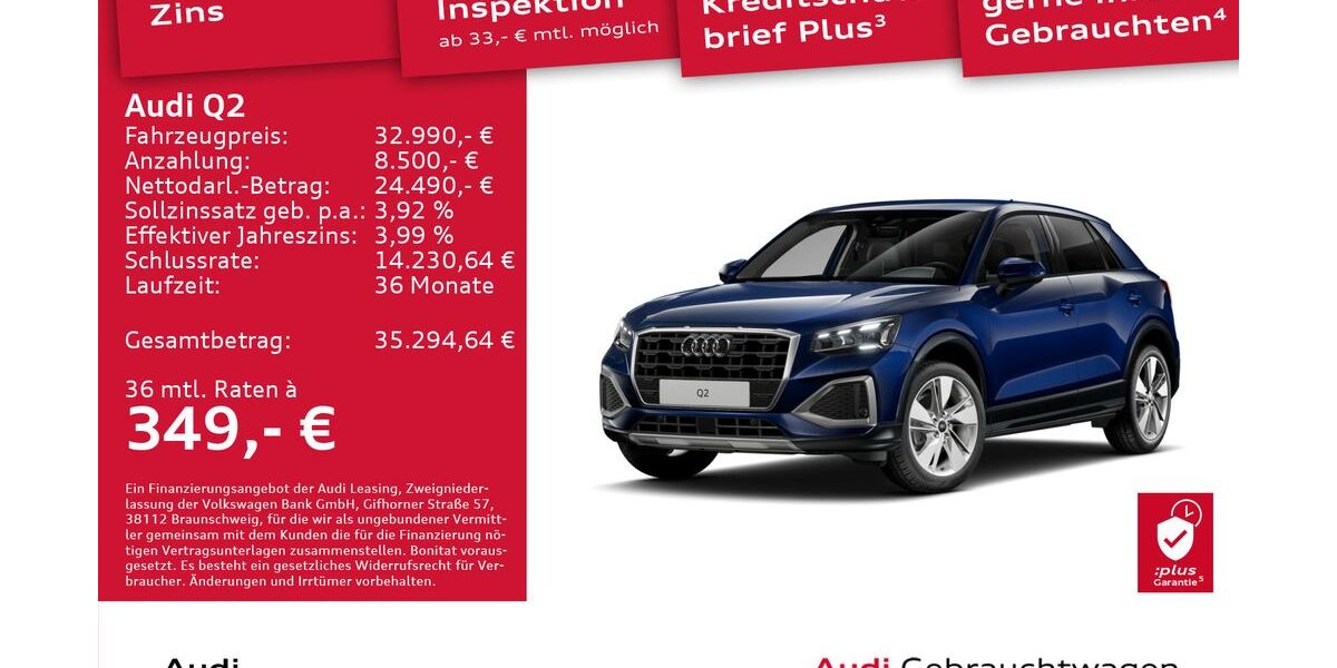 Audi Q2 8.730 km 32.990 &euro; Dresden 01169