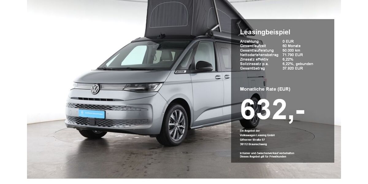 VW T7 California 6.602 km 71.750 &euro; Regen 94209