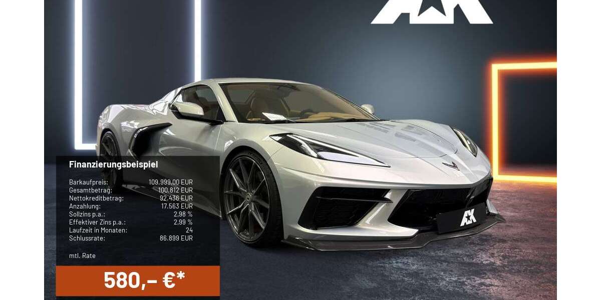 Corvette C8 9.800 km 109.999 &euro; Potsdam 14469