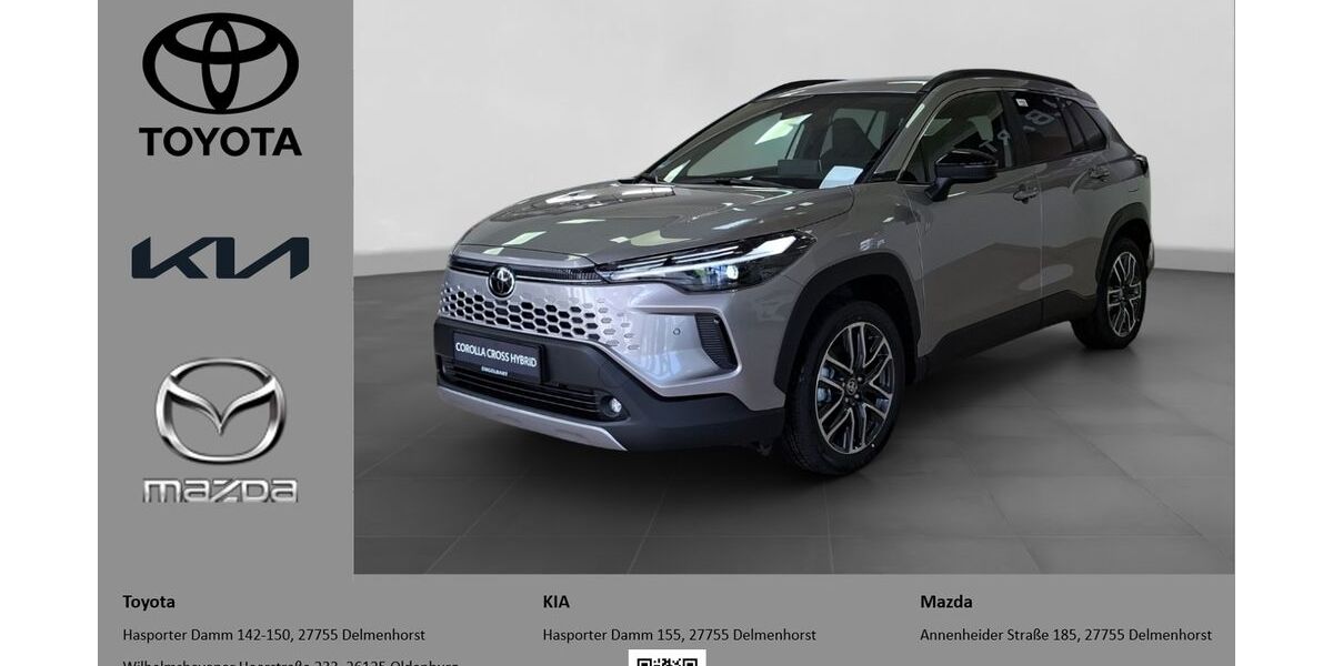Toyota Corolla Cross 2.500 km 38.590 &euro; Delmenhorst 27755