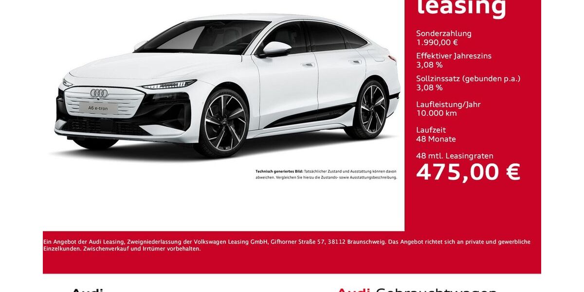 Audi A6 e-tron 7.278 km 54.233 &euro; Dortmund 44143