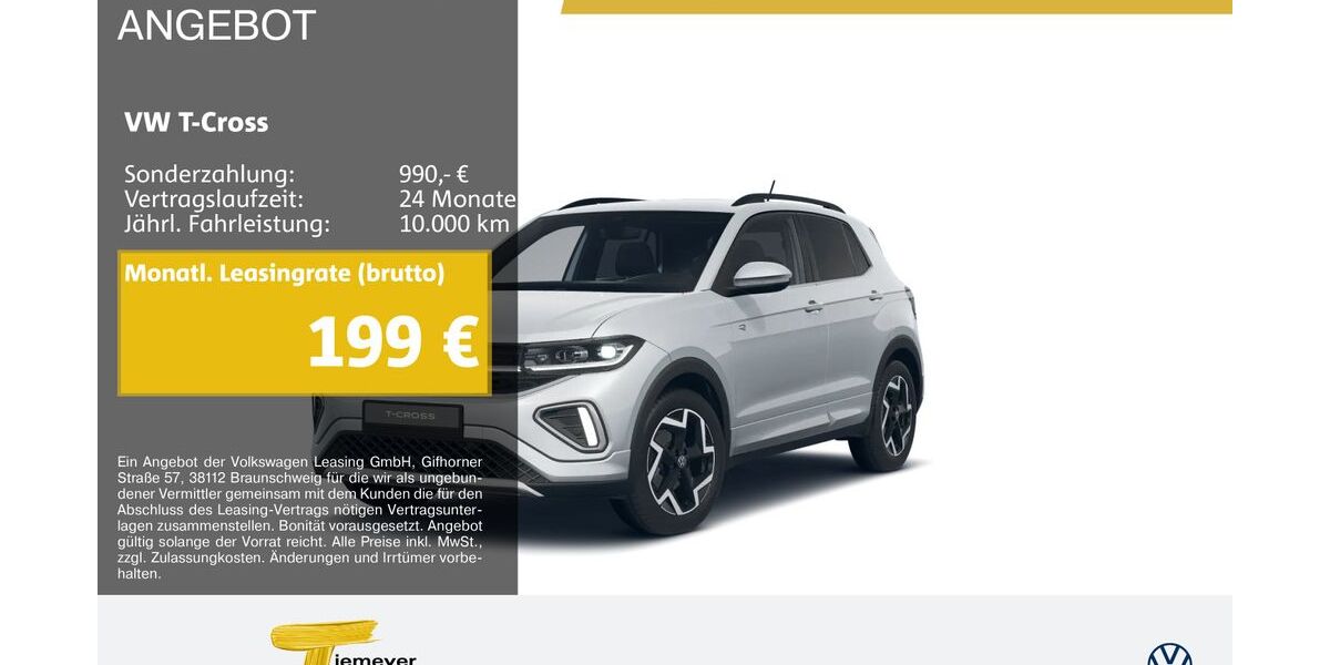VW T-Cross 23.066 km 26.610 &euro; Recklinghausen 45663