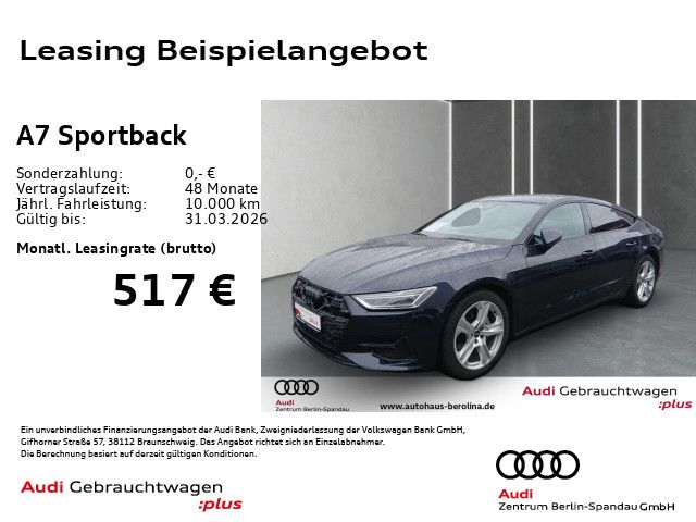 Audi A7 18.763 km 55.731 &euro; Berlin 13581