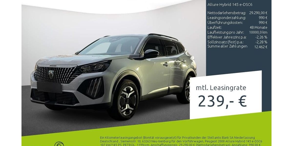 Peugeot 2008 5.438 km 29.290 &euro; Ahaus 48683