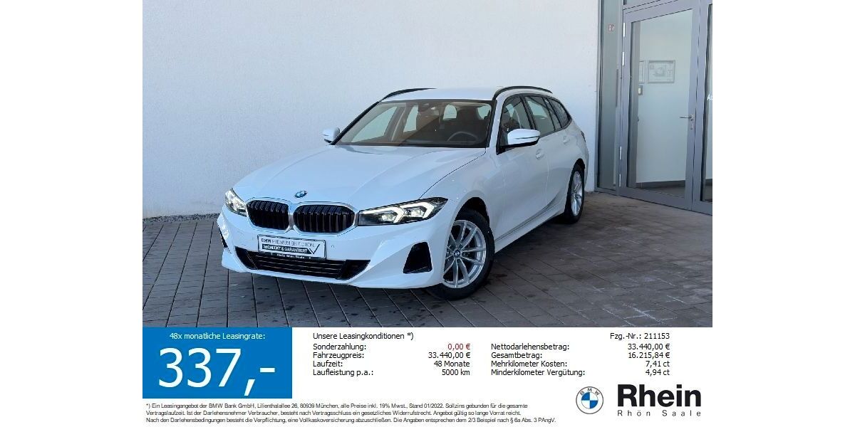 BMW 318 8.470 km 31.845 &euro; Salz 97616
