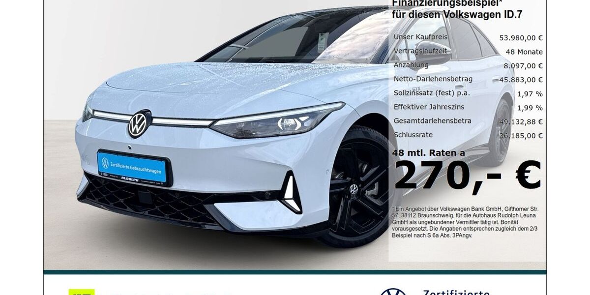 VW ID.7 8.700 km 53.980 &euro; Leuna 06237