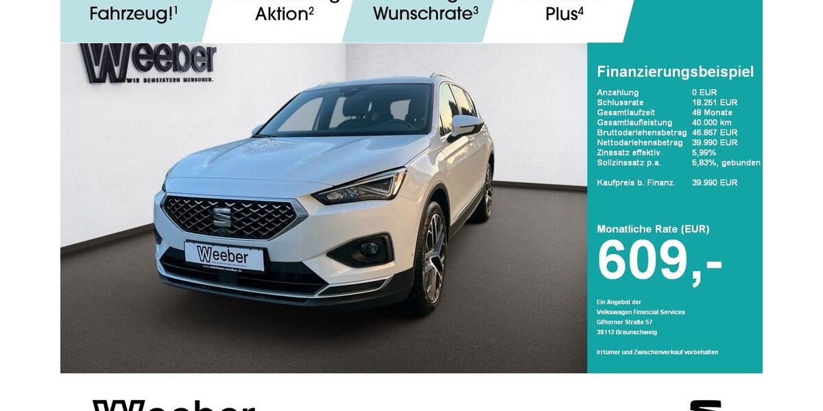 Seat Tarraco 17.670 km 39.490 &euro; Herrenberg 71083