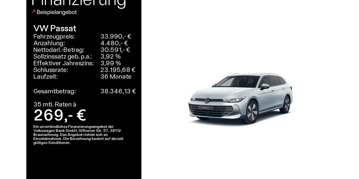 VW Passat 17.968 km 33.490 &euro; Haßfurt 97437