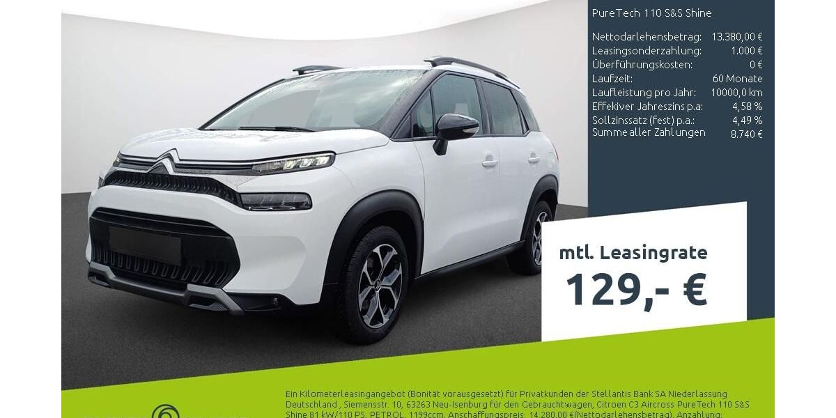 Citroen C3 Aircross 22.911 km 12.870 &euro; Borken 46325