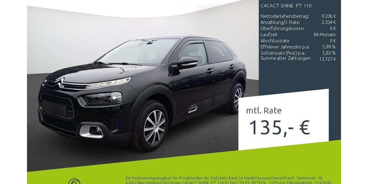 Citroen C4 Cactus 75.000 km 11.989 &euro; Ahaus 48683