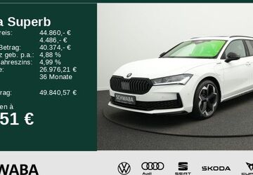 Skoda Superb 14.700 km 44.860 &euro; Gersthofen 86368