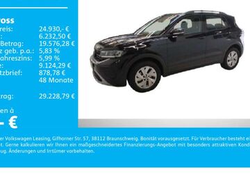 VW T-Cross 8.400 km 24.930 &euro; Sinsheim 74889