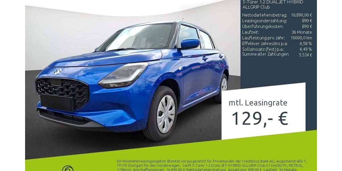Suzuki Swift 2.900 km 17.280 &euro; Stuhr 28816