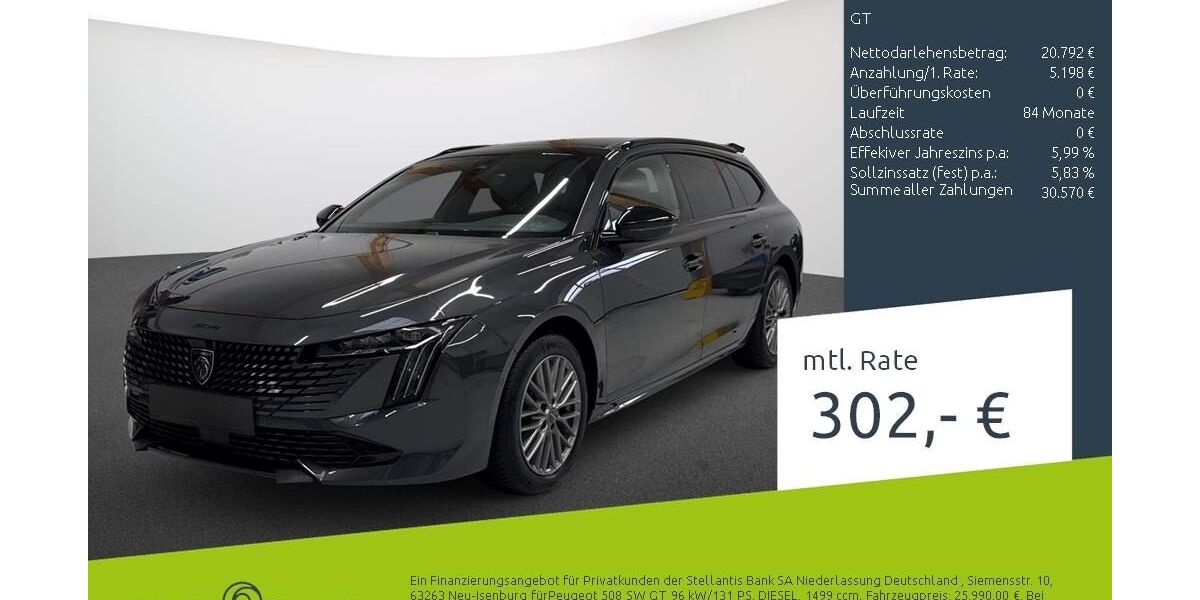 Peugeot 508 41.308 km 25.990 &euro; Dülmen 48249