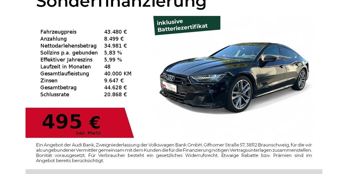 Audi A7 80.811 km 43.480 &euro; Dessau-Roßlau 06844