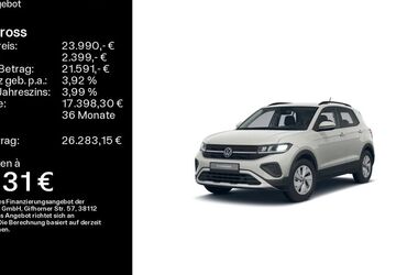 VW T-Cross 13.222 km 23.990 &euro; Lichtenfels 96215