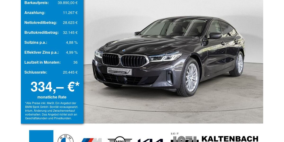 BMW 630 Gran Turismo 88.774 km 39.890 &euro; Bergisch Gladbach 51469