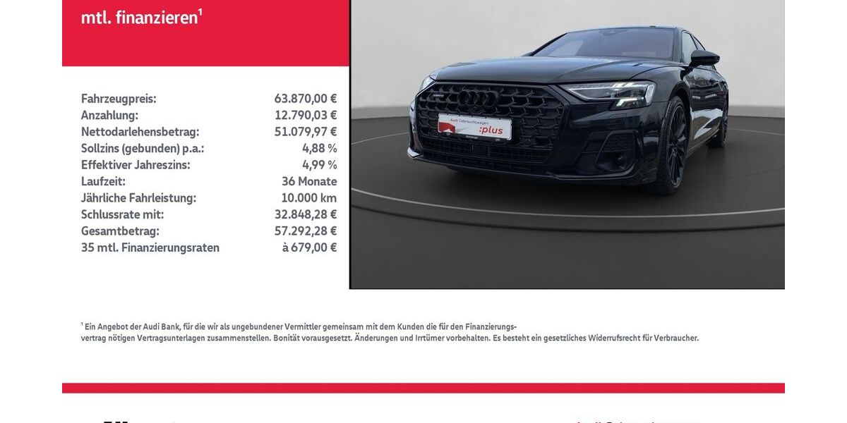 Audi A8 79.435 km 63.870 &euro; Nordhausen 99734