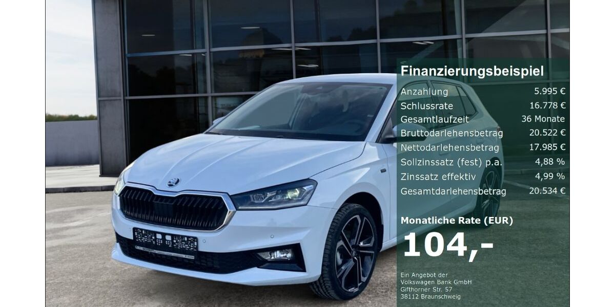 Skoda Fabia 12.500 km 23.980 &euro; Langenhagen 30853