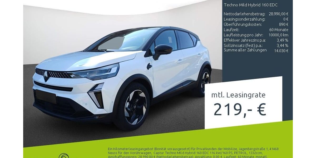 Renault Captur 2.977 km 27.670 &euro; Ahaus 48683