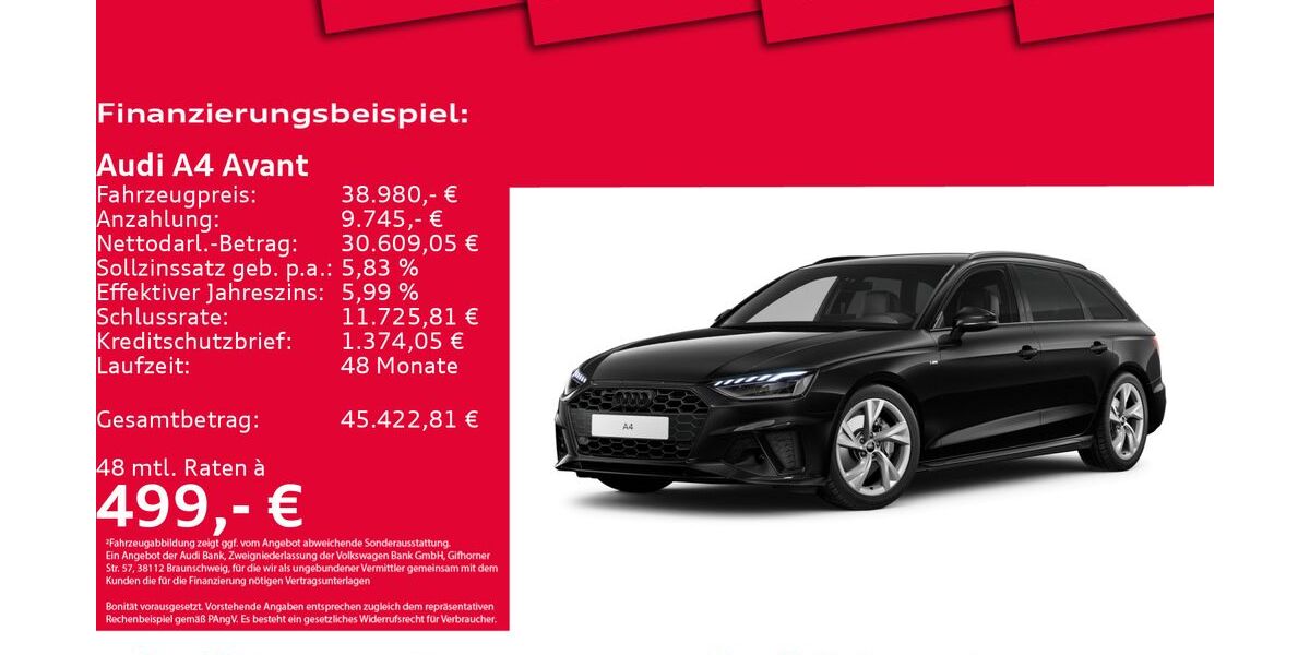 Audi A4 31.093 km 38.980 &euro; Hannover 30179