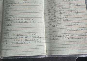 Chrysler Crossfire 176.000 km 7.500 &euro; BERNBURG 06406