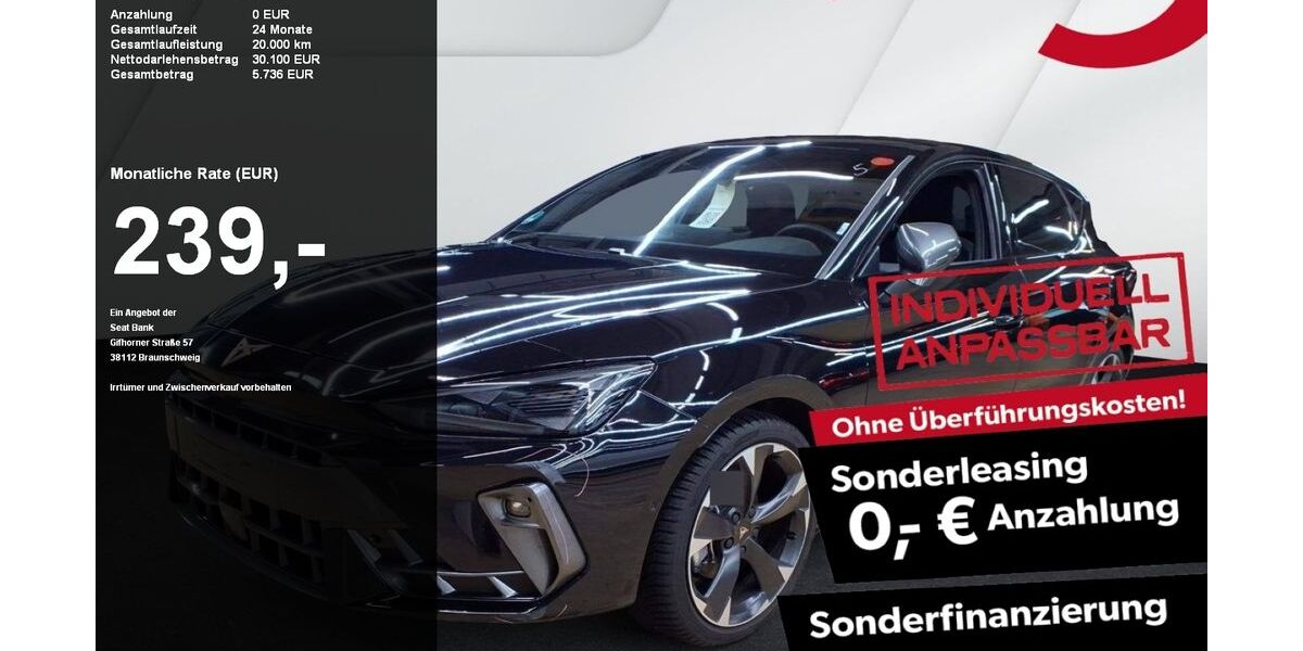 Cupra Leon 19.999 km 28.640 &euro; Wackersdorf 92442