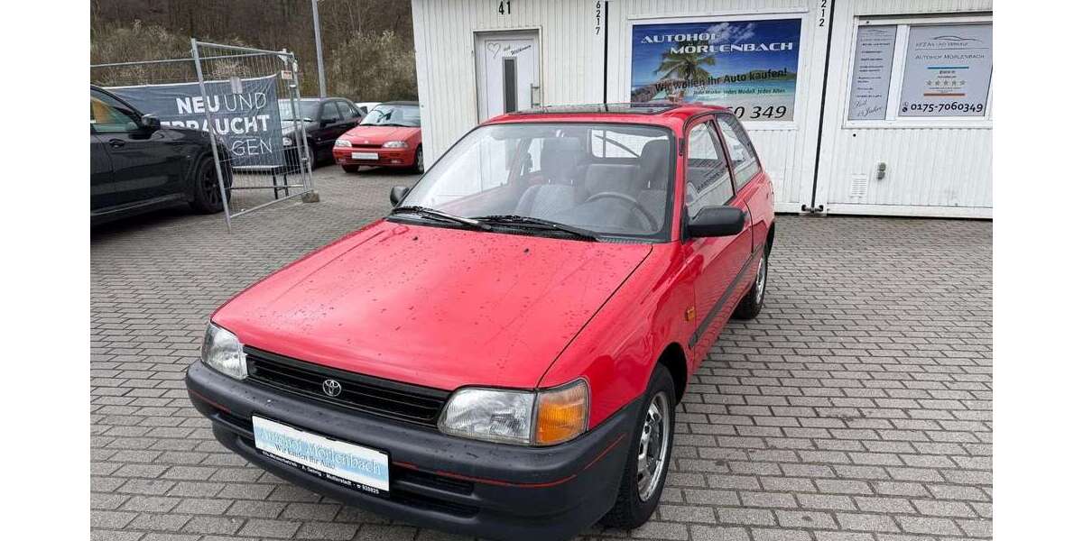 Toyota Starlet 99.000 km 1.999 &euro; Moerlenbach 69509