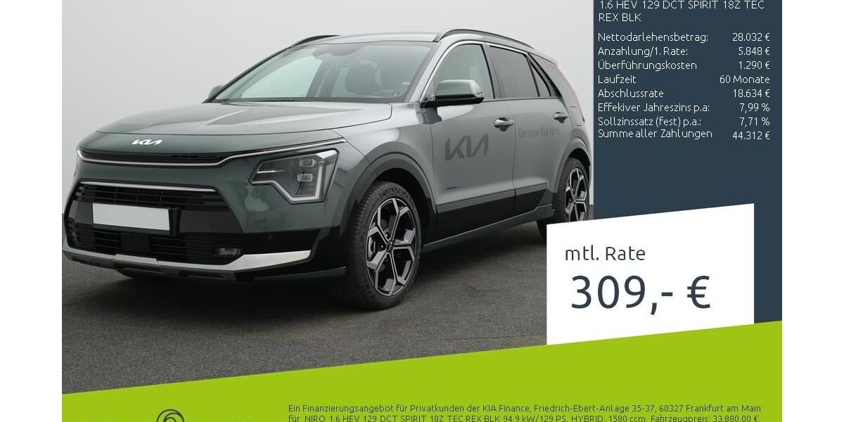 Kia Niro 4.900 km 31.980 &euro; Borken 46325